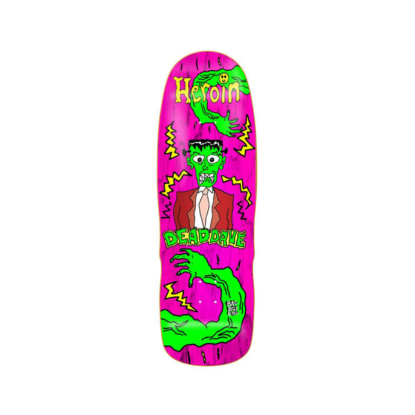 Heroin Skateboards Mandy x Hirotton 9.4 x 32 Deck w/ Pepper Grip