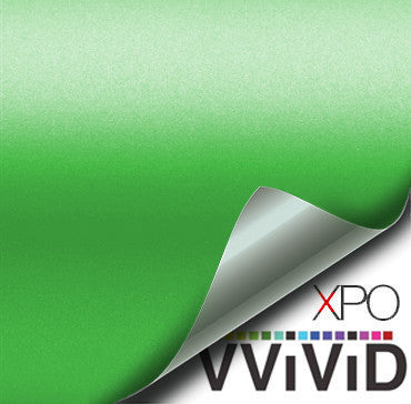 XPO Satin Chrome Green Vinyl Wrap  Vvivid Canada – VViViD Shop Canada