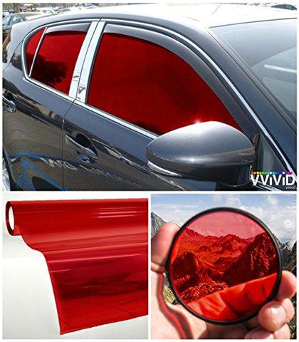 VViViD Red Transparent Window Tint – VViViD Shop Canada