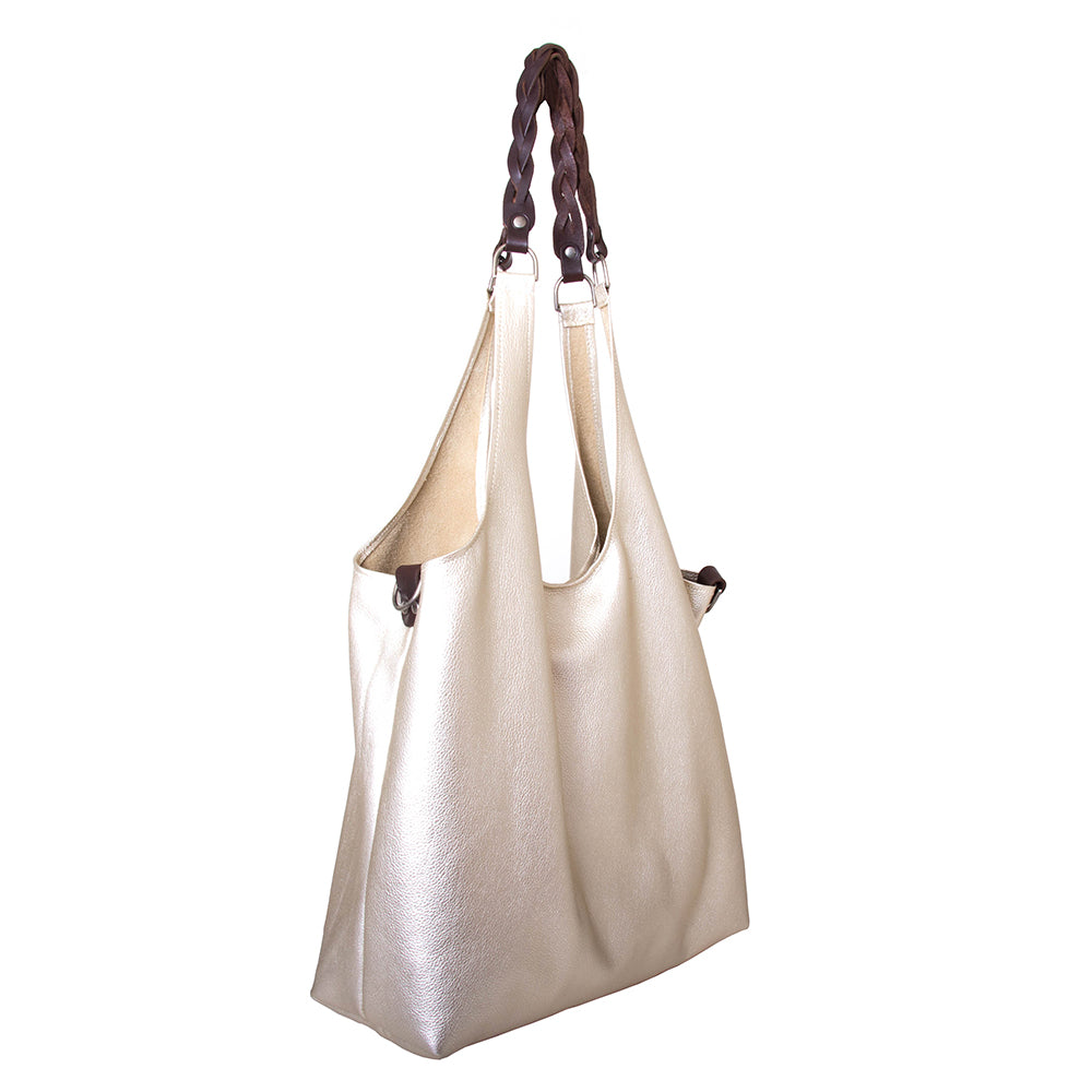 B34 Leather Tote Shoulder Bag