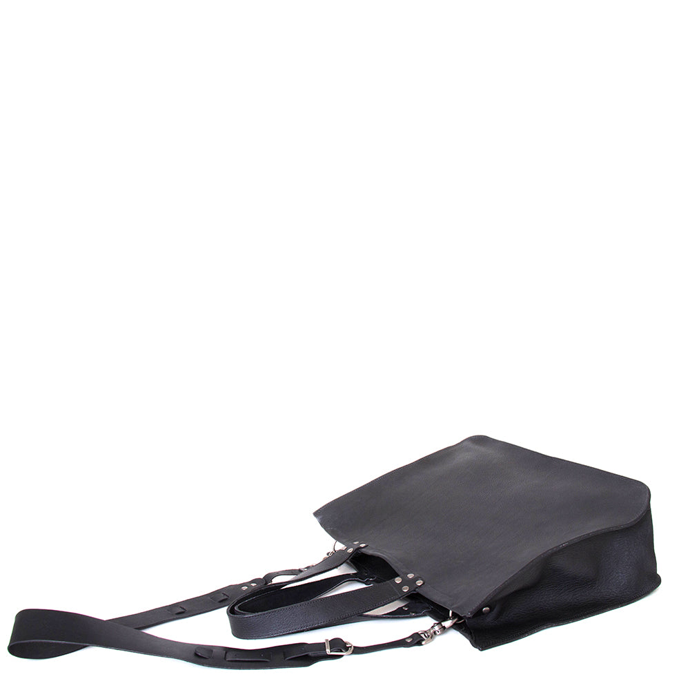 b15 Leather Travel Bag with Crossbody Strap