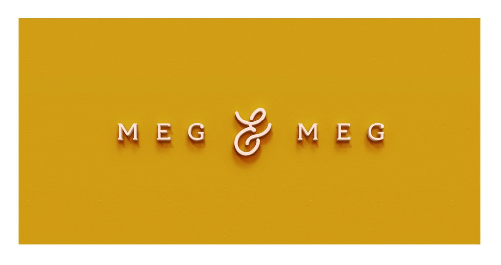 Novo logotipo Meg & Meg