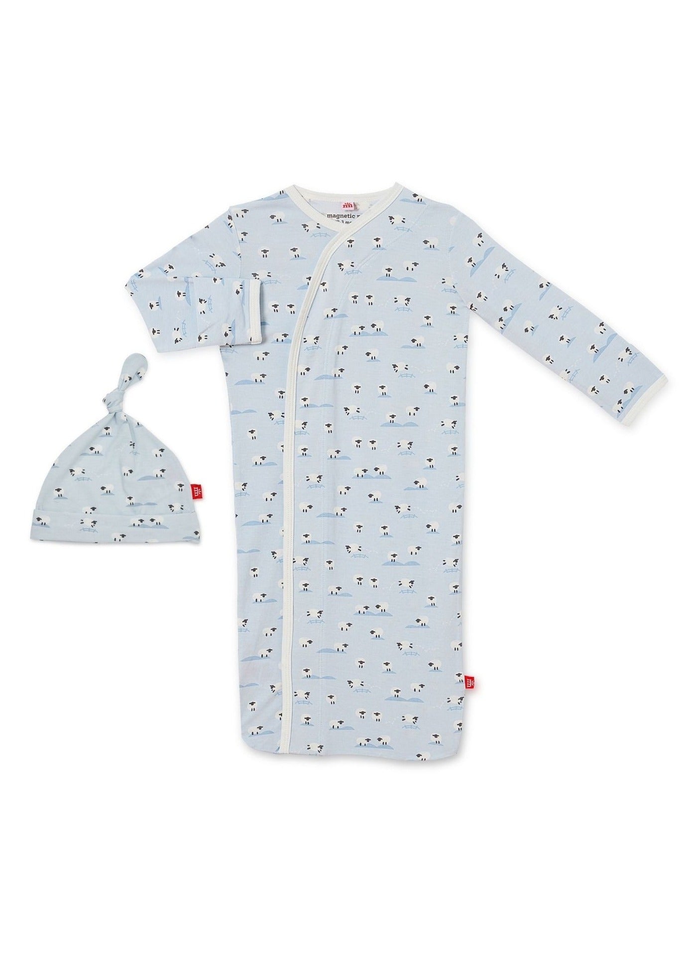 Magnetic Me | Modal Magnetic Gown Set | Baa Baa Baby Blue