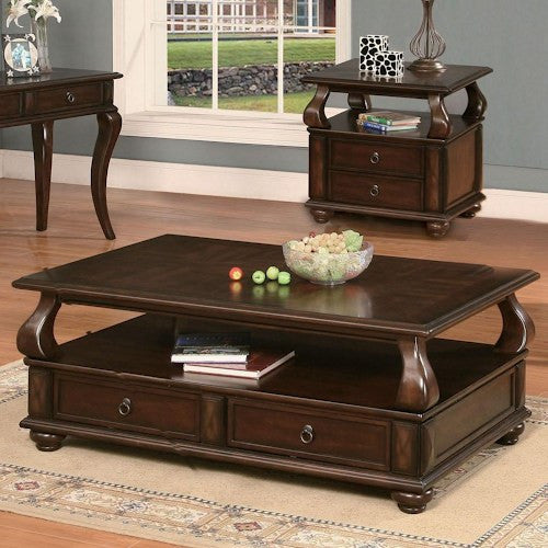 acme furniture amado regal espresso coffee table – price match furniture