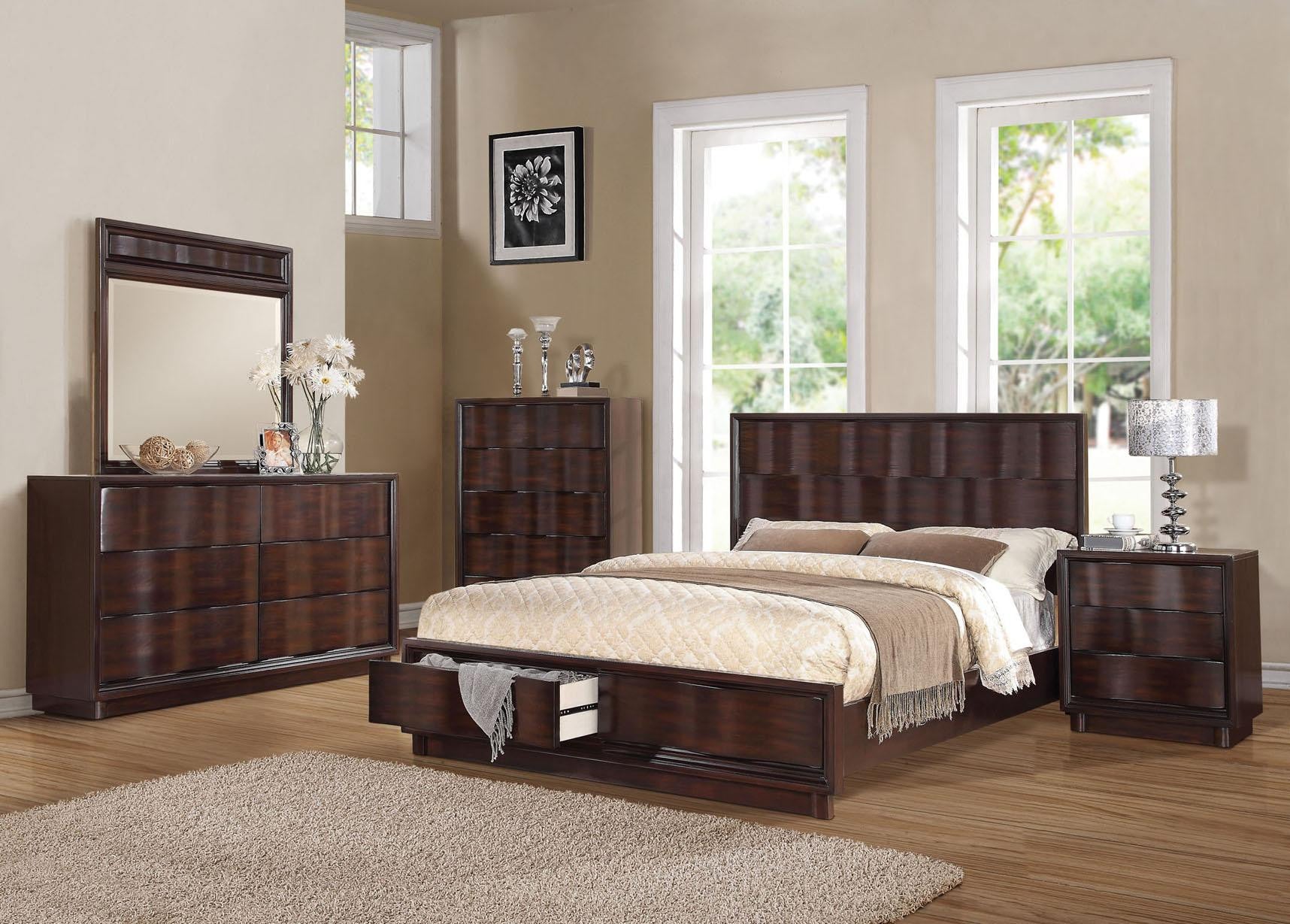 Acme Furniture Travell Bedroom Group Price Match Furniture