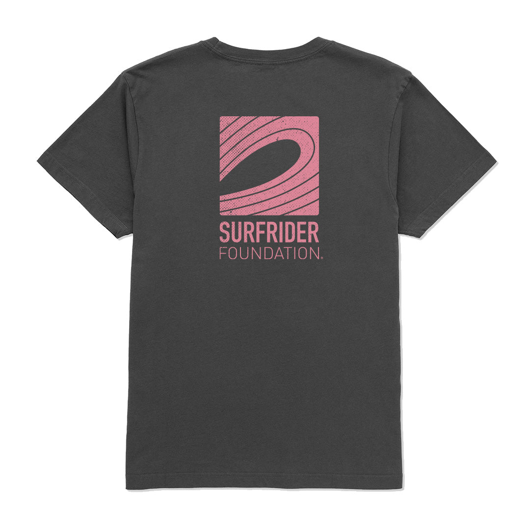 Charcoal Logo Tee – The Surfrider Foundation