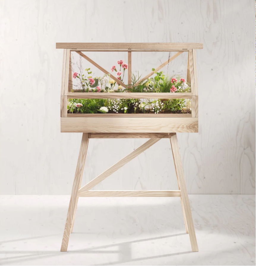 indoor greenhouse planter stand