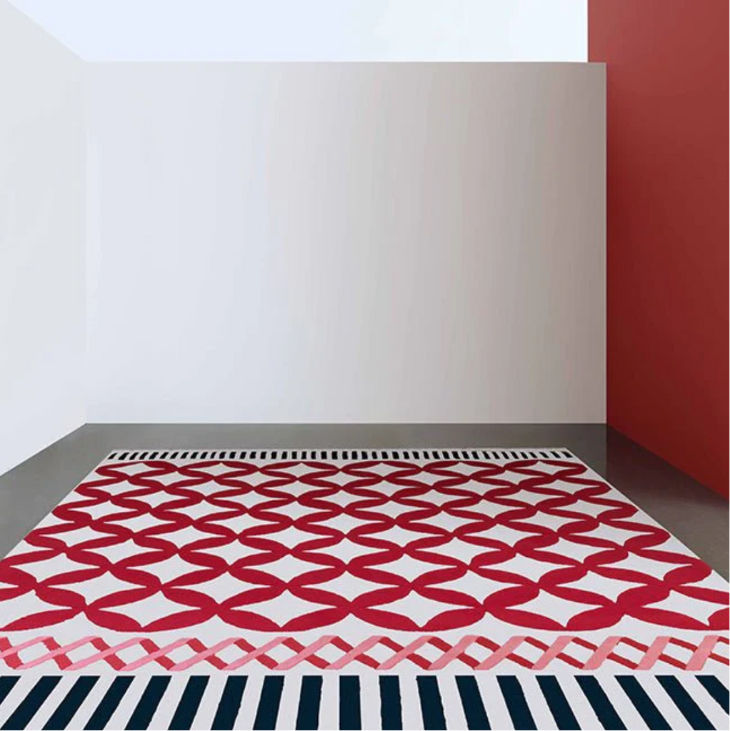 gandia blasco rugs red and white rug