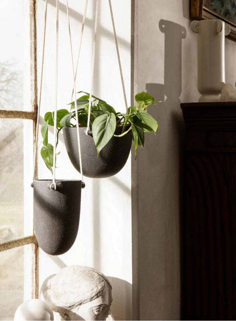 speckle hanging pot