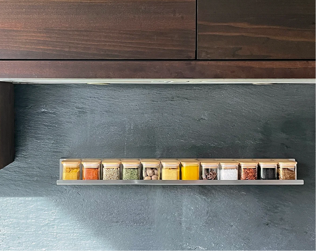 Arcus12 Spice Rack metal spice rack kitchen spice shelf