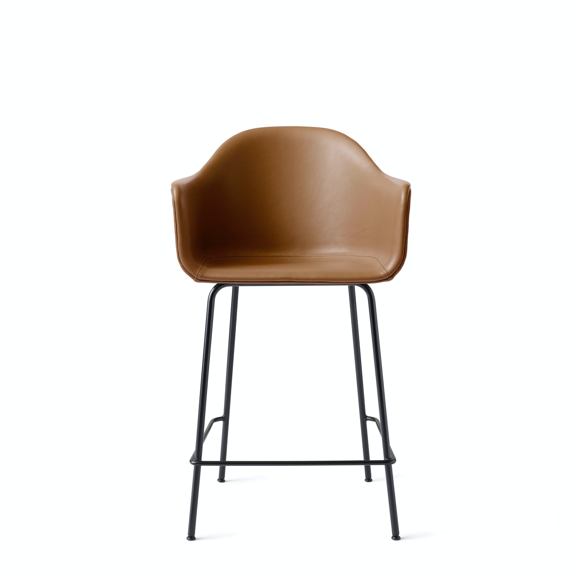 Harbour Bar & Counter Side Chair - Counter Height / Cognac Dakar Leather