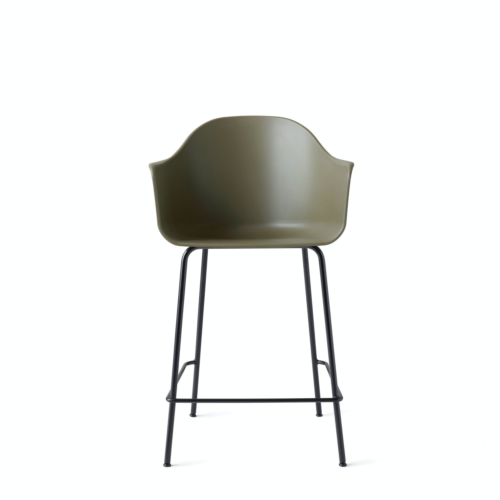 Harbour Bar & Counter Side Chair - Counter Height / Olive Shell