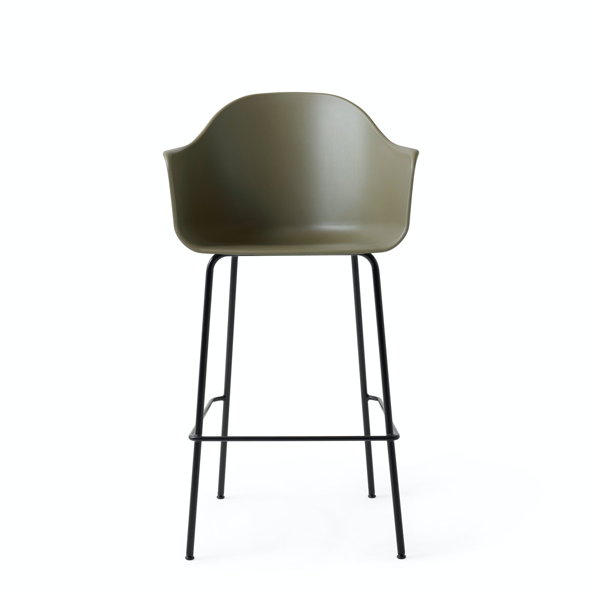 Harbour Bar & Counter Side Chair - Bar Height / Olive Shell