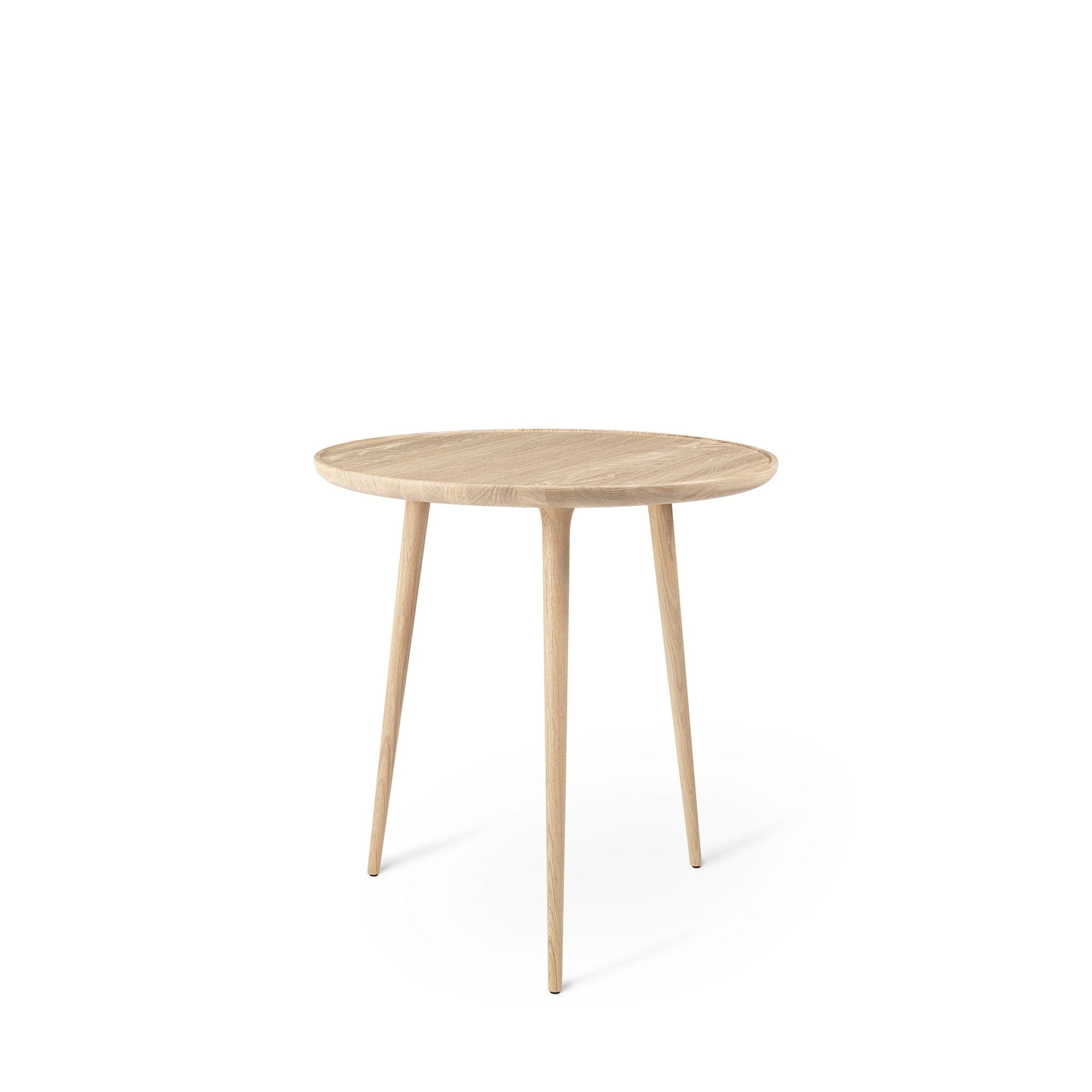 Accent Cafe Table - Matte Lacquered Oak