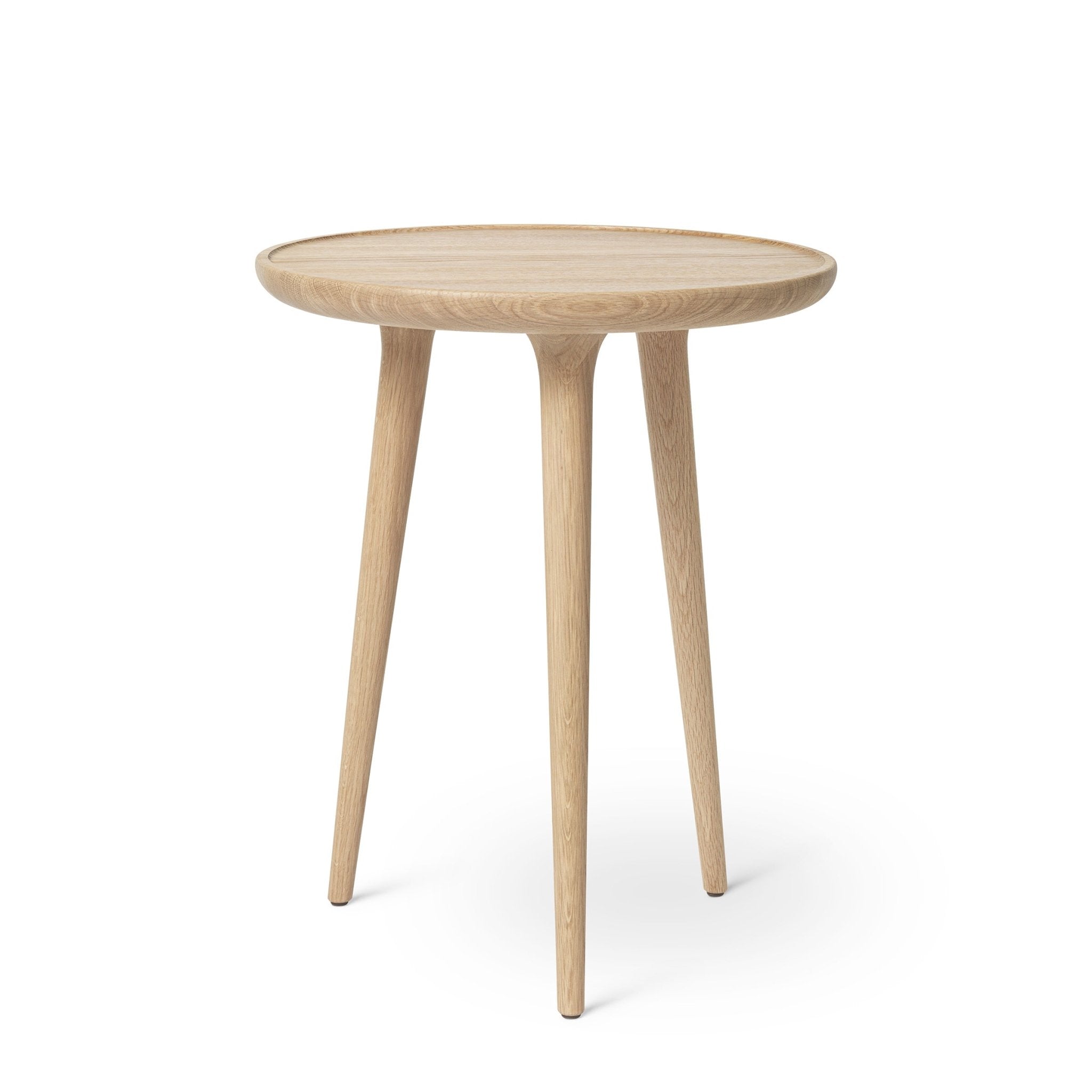 Accent Side Table - Matte Lacquered Oak / Medium