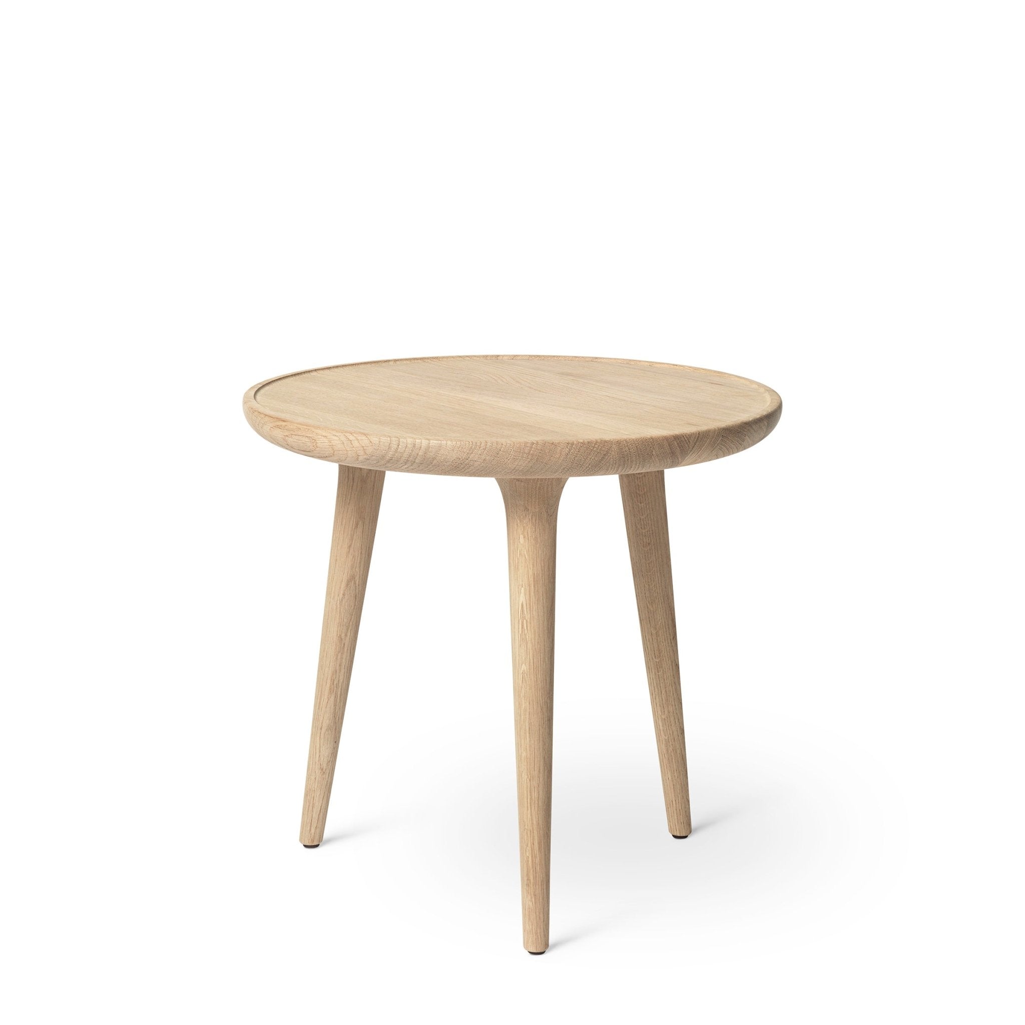 Accent Side Table - Matte Lacquered Oak / Small
