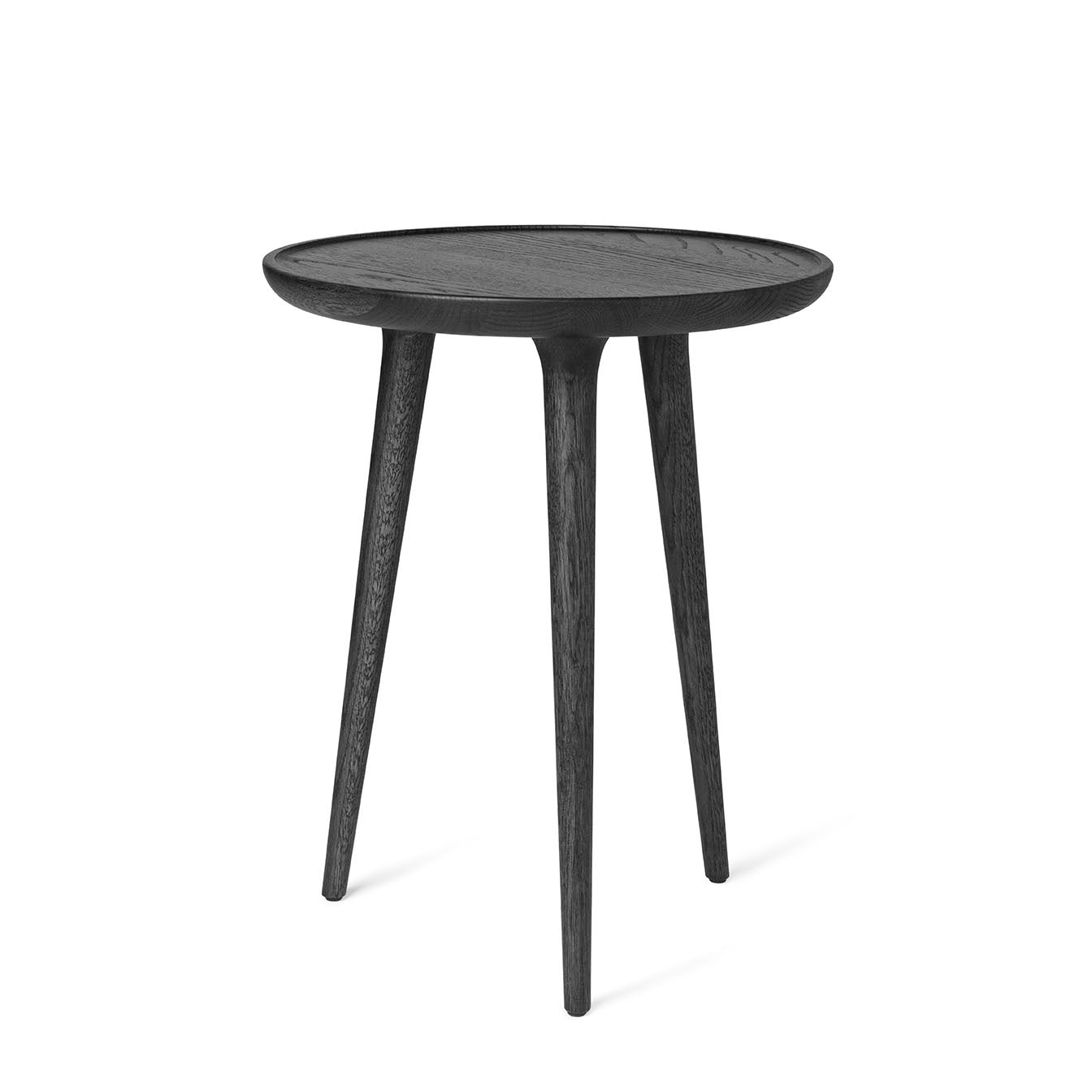 Accent Side Table - Black Stained Oak / Medium