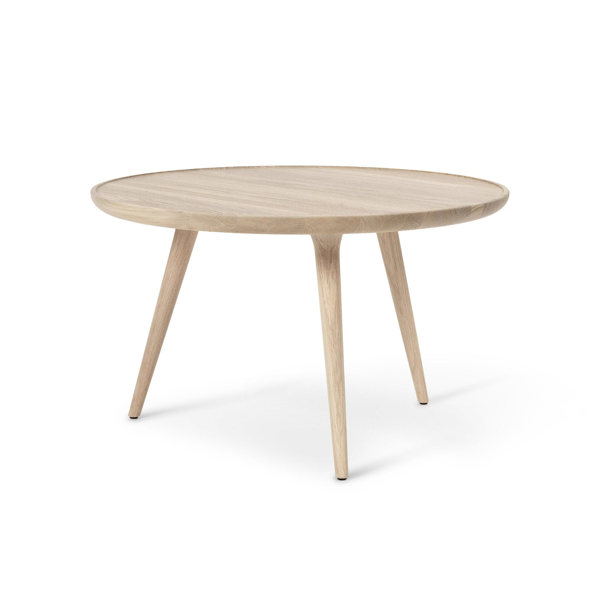 Accent Side Table - Matte Lacquered Oak / X-Large