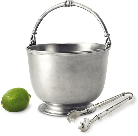 Bar Ice Bucket With Tongs