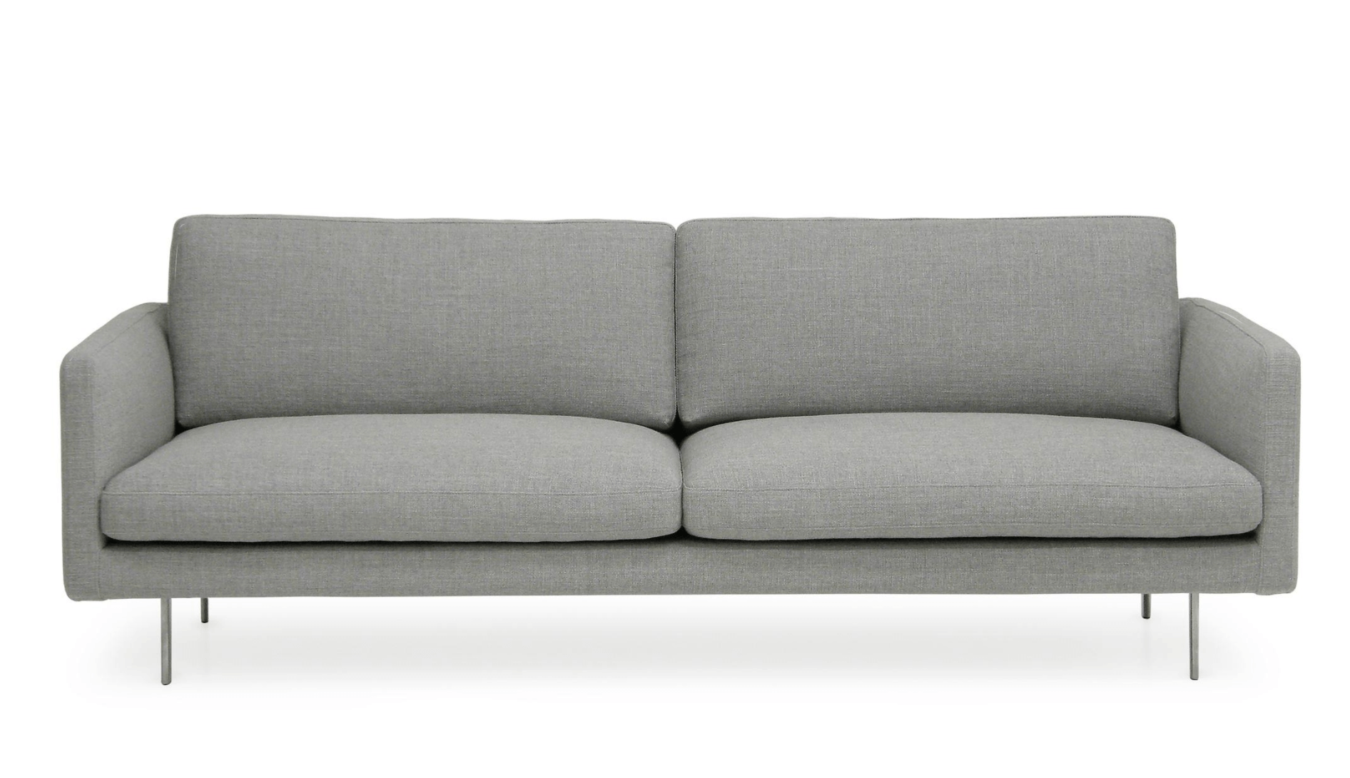 Basel 95 Sofa - 220 - Kvadrat Harald 3 - 0212 / Aluminum