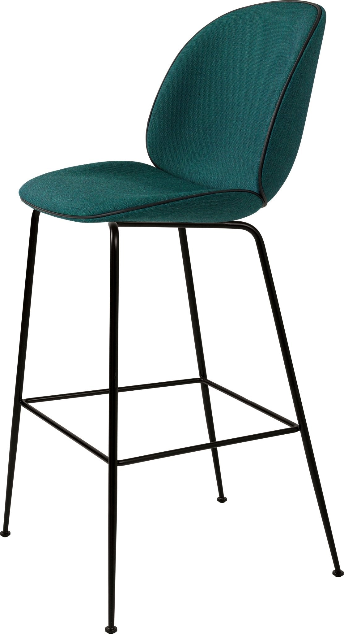 Beetle Bar Chair - Fully Upholstered - Black Chrome / Gabriel Tempt - 60152