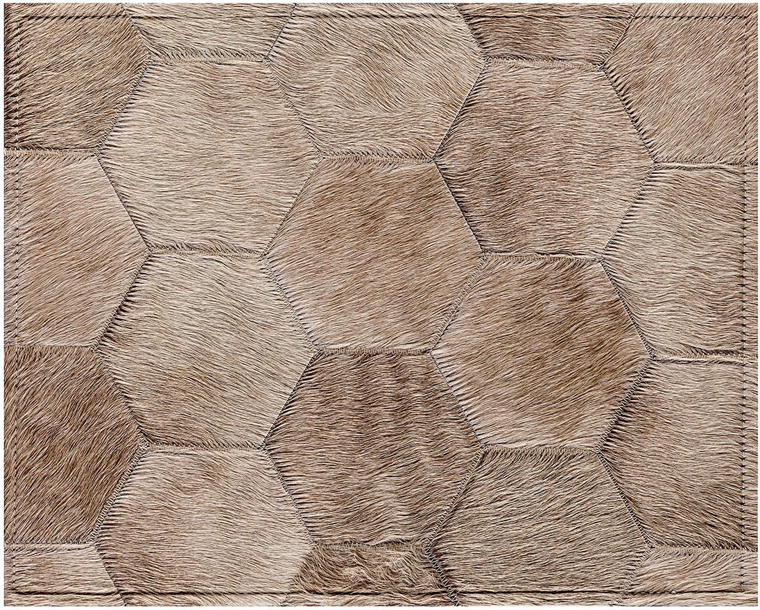 Bennet Cowhide Rug - Champagne - 4 x 6