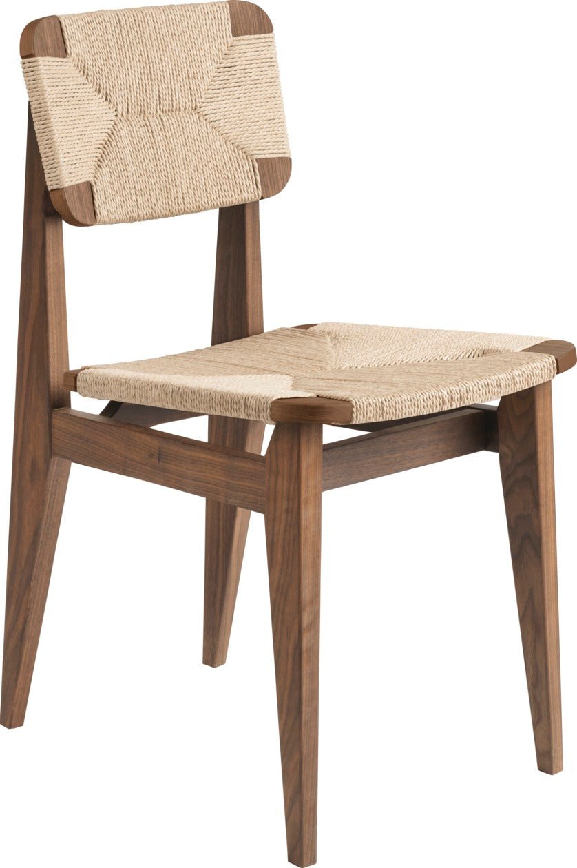 C-Chair Dining Chair - Paper Cord - American Oiled Walnut