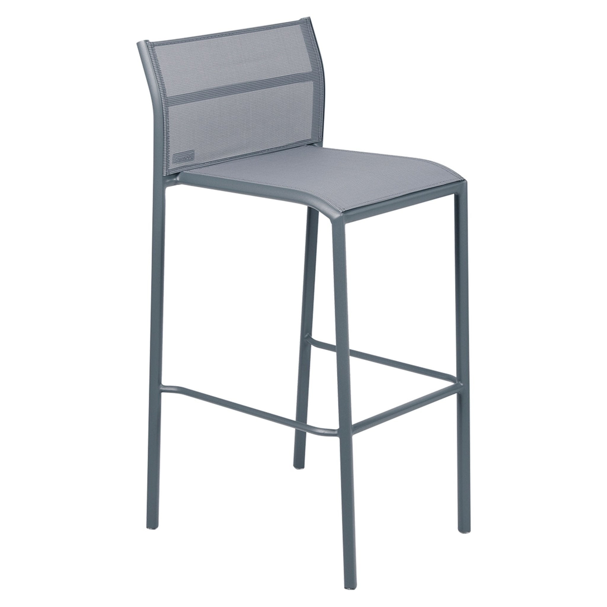 Cadiz High Barstool - Stereo Fabric - Set of 2 - Storm Grey