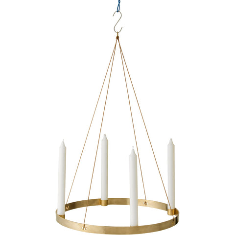 Candleholder Circle - Brass