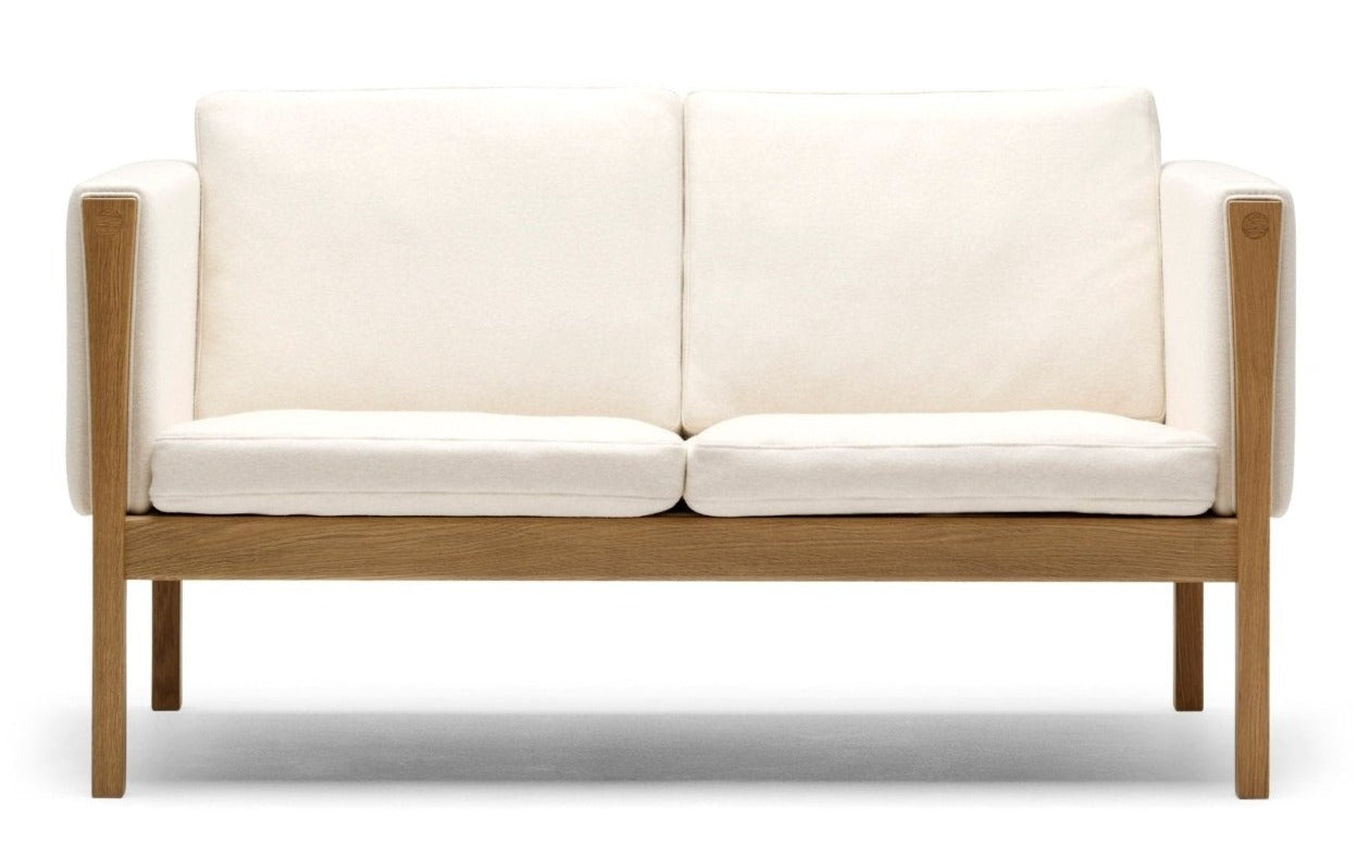 CH162 Sofa - Soaped Oak / Fabric - Gabriel Mood - 04104