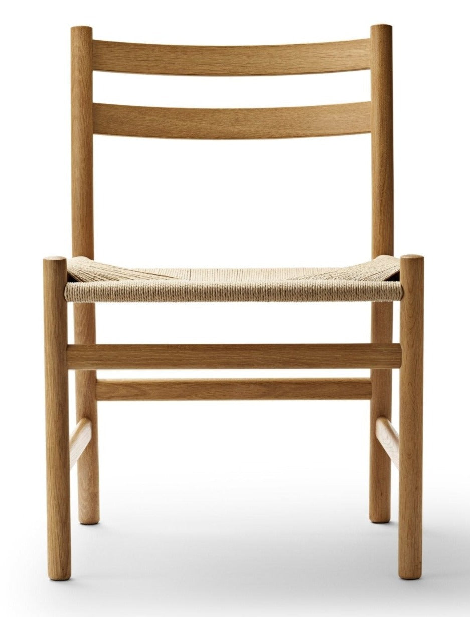 CH47 Dining Chair - Oiled Oak/Natural Cord