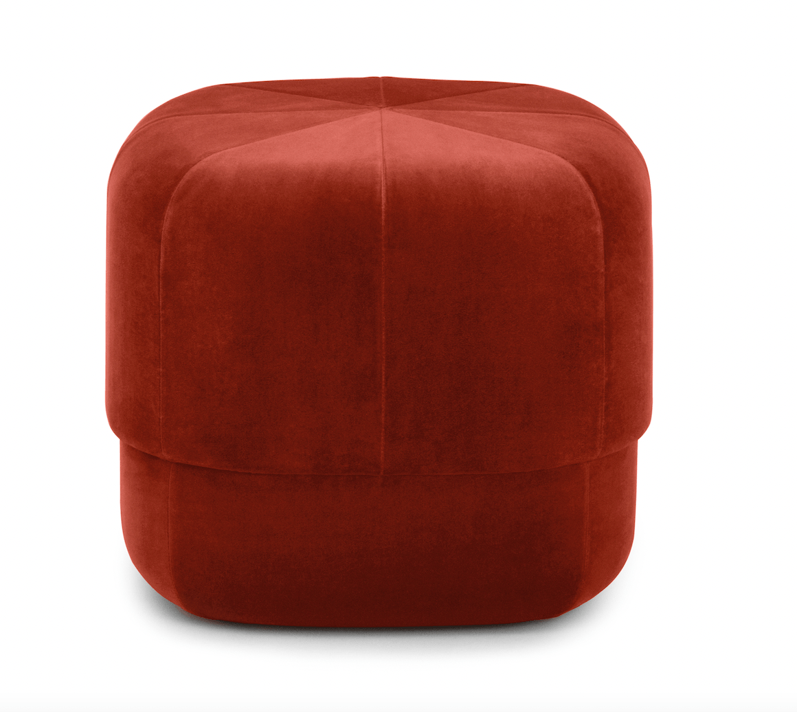 Circus Pouf - Small / Rust