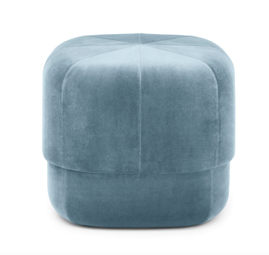 Circus Pouf - Small / Light Blue