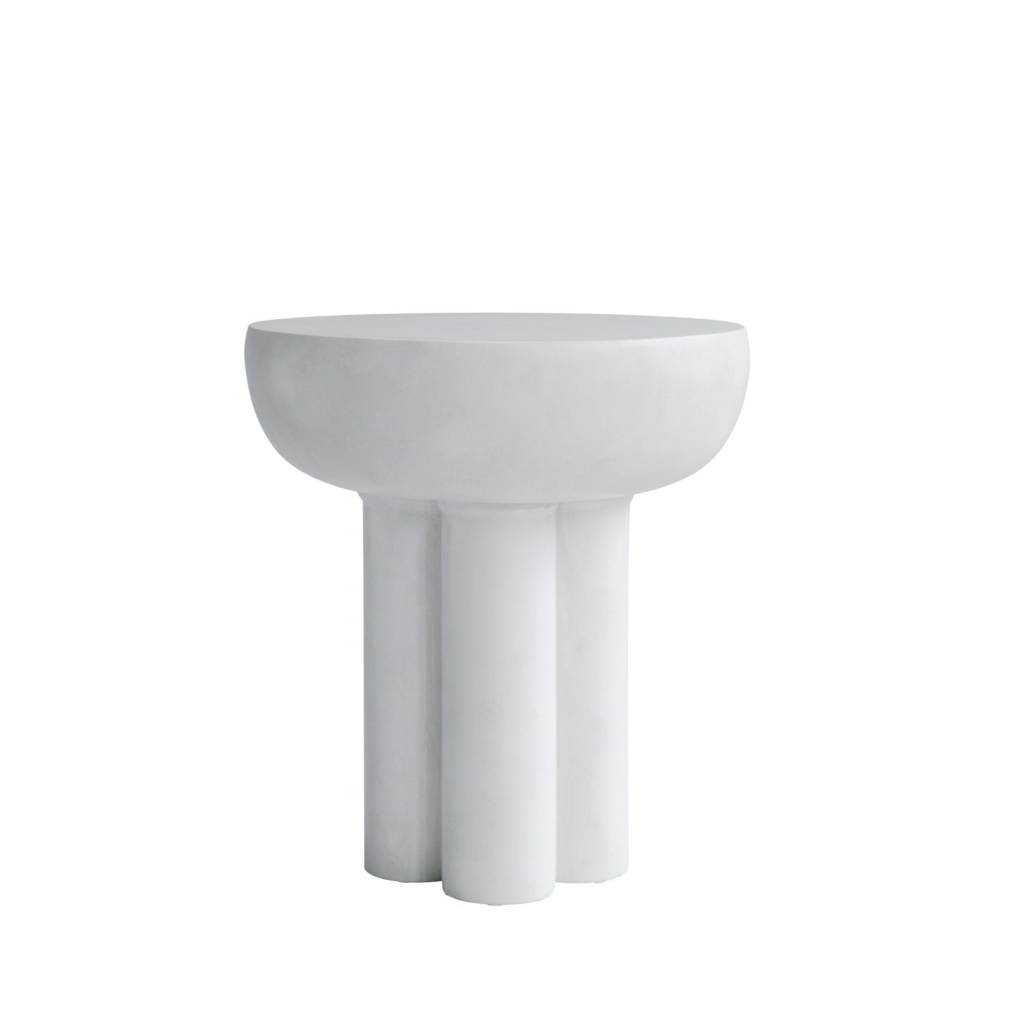 Crown Table - Tall / Bone White