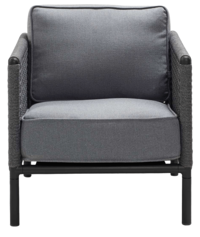 Encore Lounge Chair - Lava Grey/Dark Grey