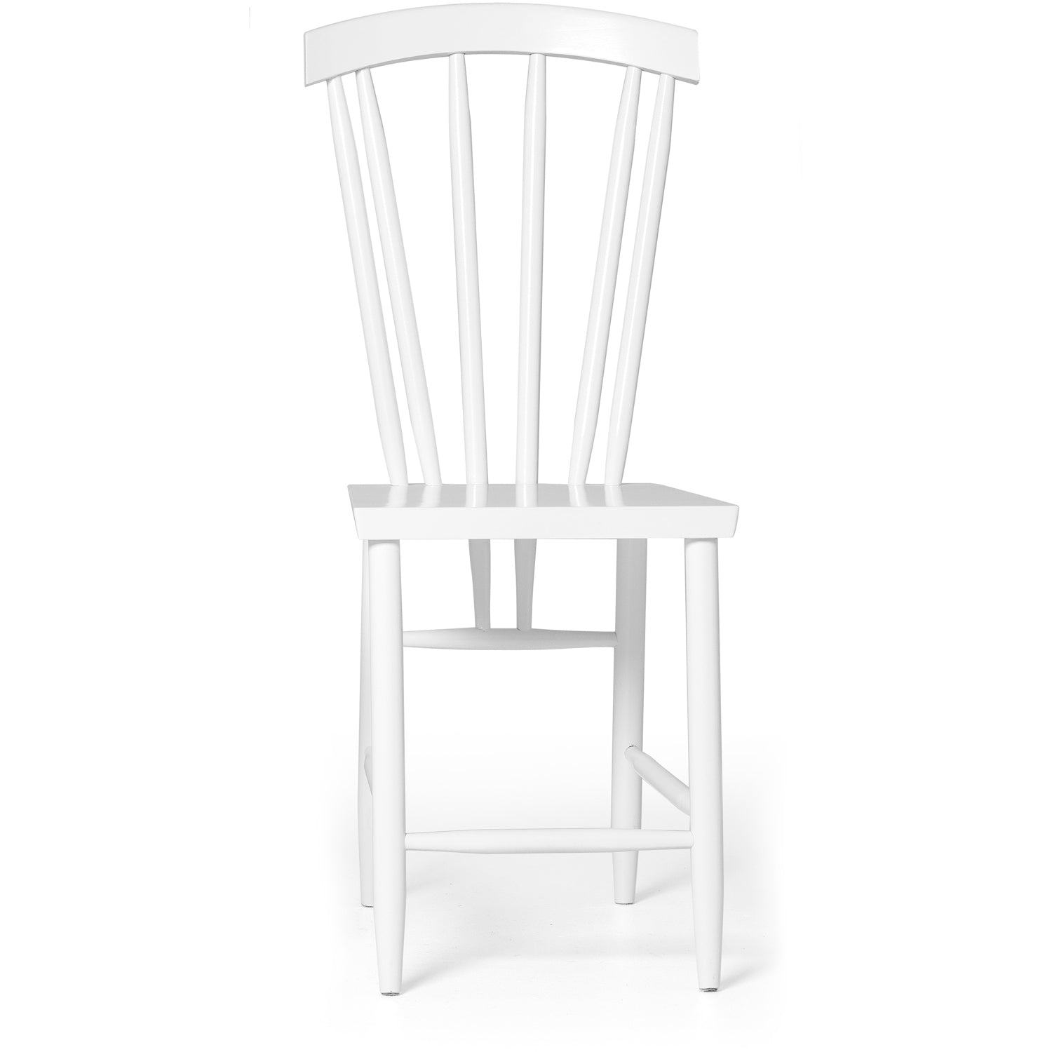 Family Chair No.3 - Set of 2 - White / Without Cushion