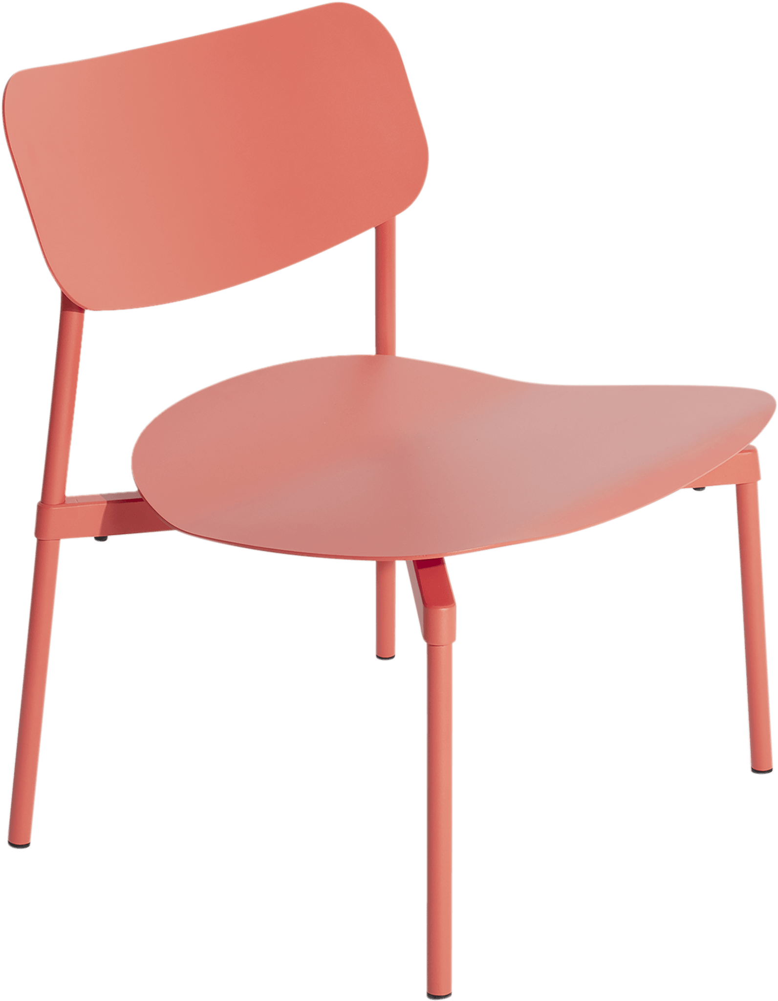 Fromme Lounge Chair - Coral