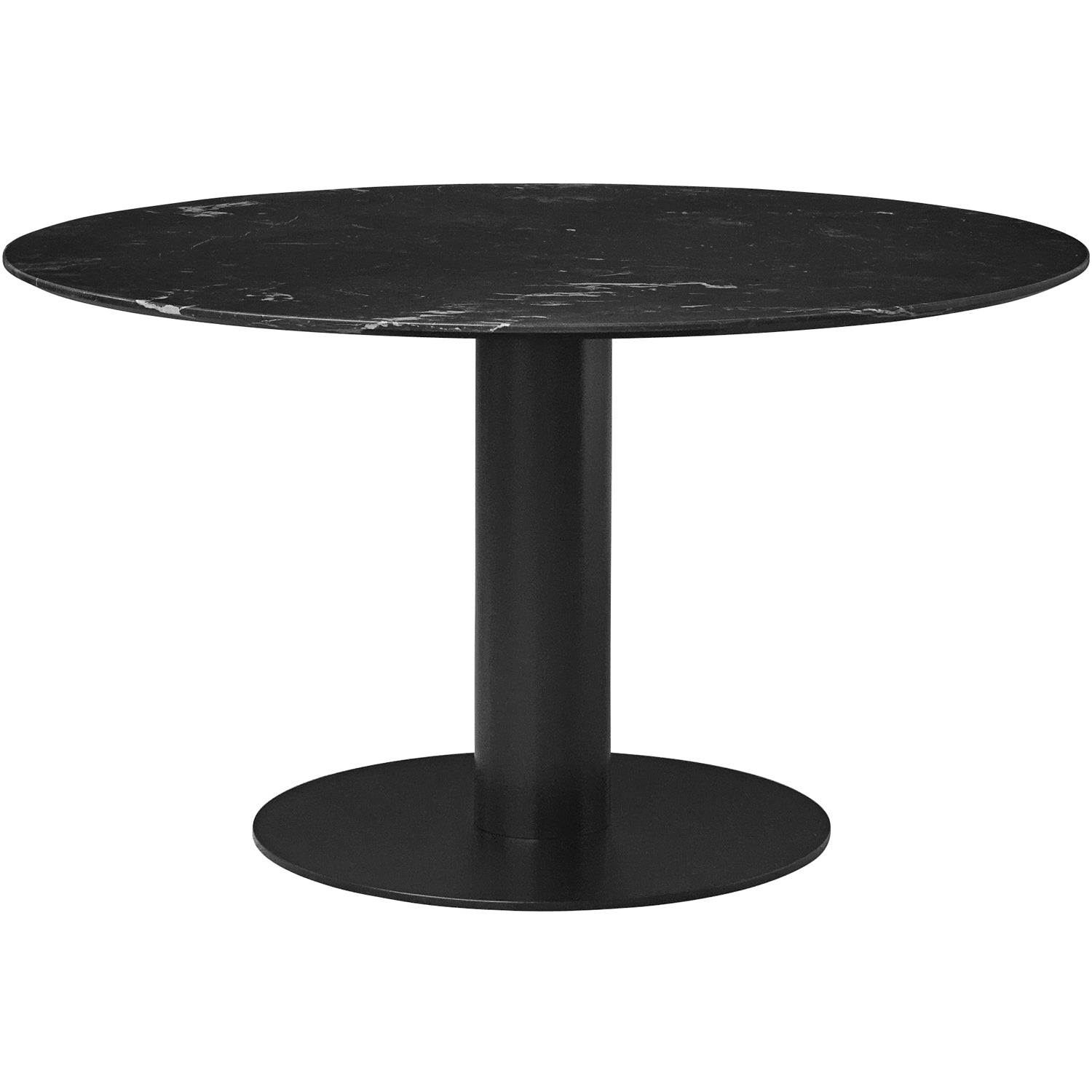 Gubi 2.0 Dining Table - 51" - Black Stained Ash