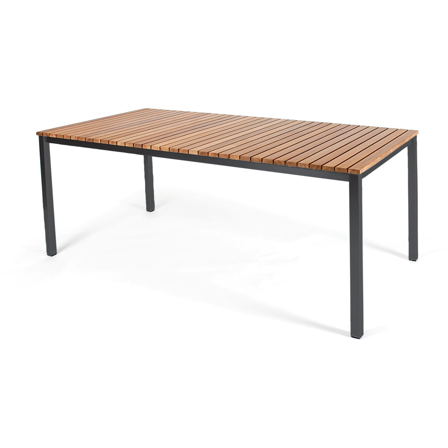 Haringe Dining Table - Medium - Black Stainless Steel