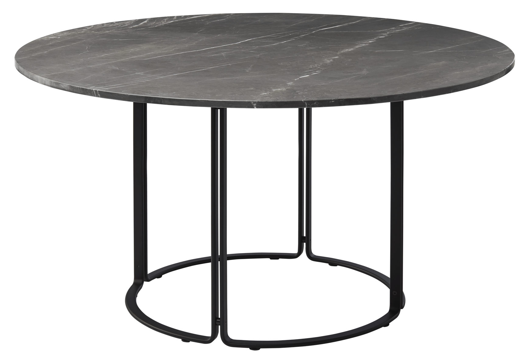 HB 120 Dining Table - Marble / Black