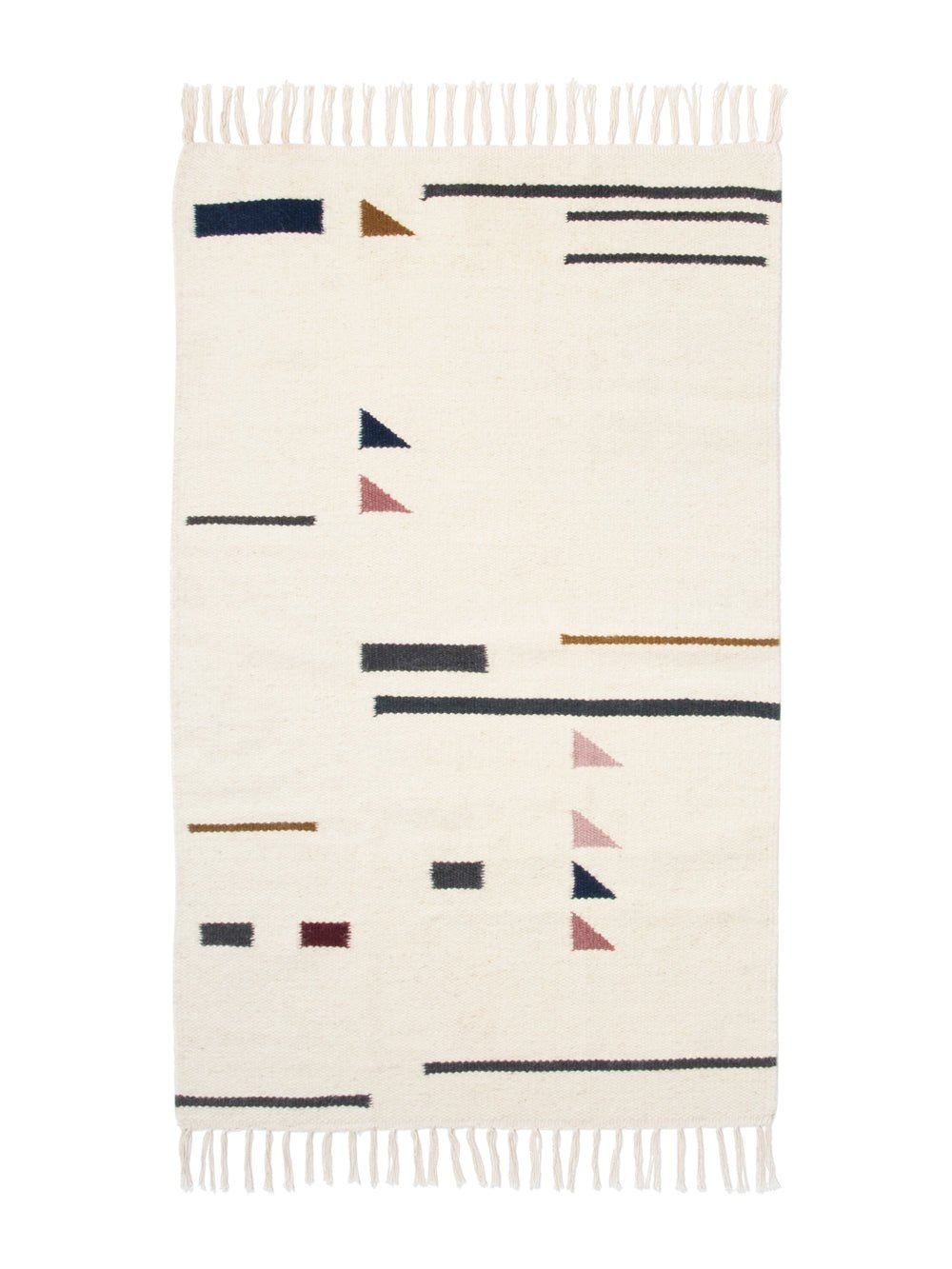 Kelim Rug - Colour Triangles - Small 80x140cm