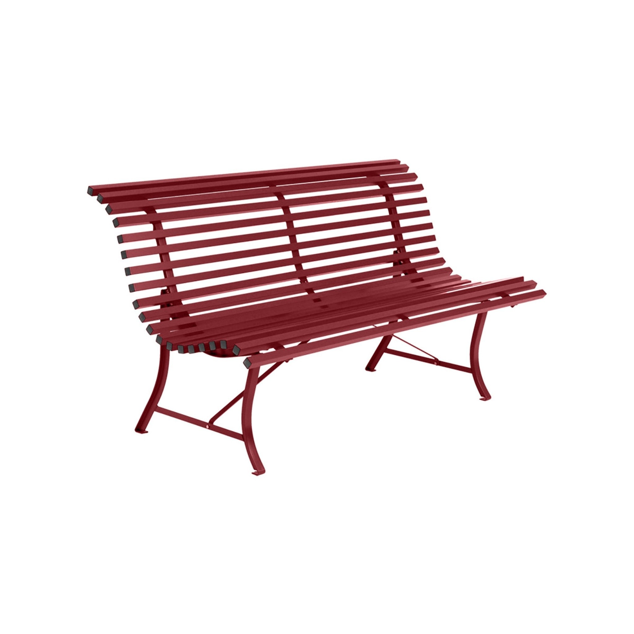 Louisiane 60" Bench - Chili Red