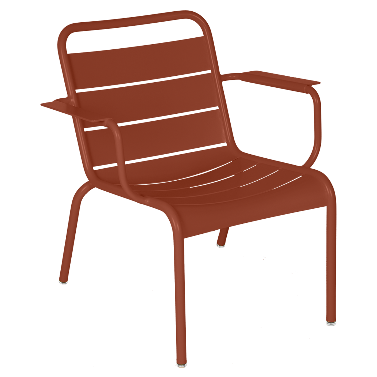 Luxembourg Lounge Armchair - Set of 2 - Red Ochre