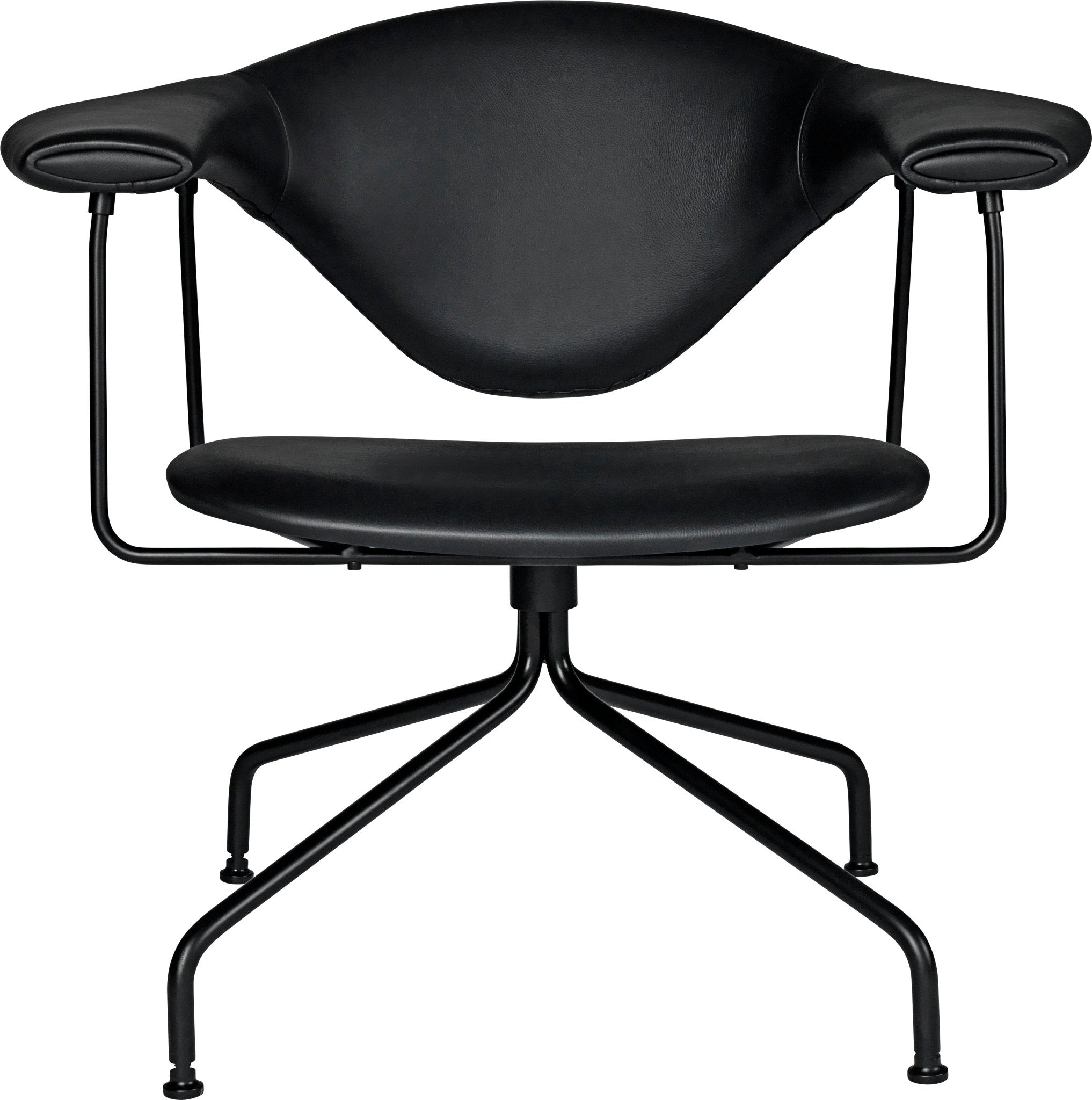 Masculo Lounge Chair Upholstered - Swivel Base - Gabriel Tempt - 60152