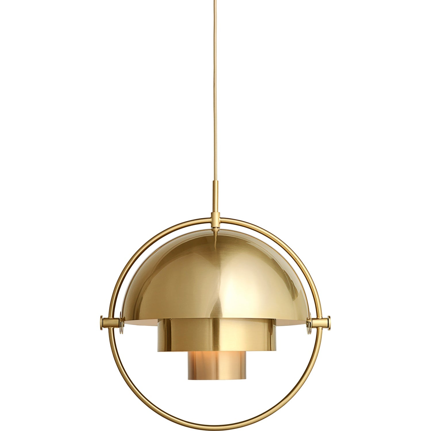 Multi-Lite Pendant - All Brass