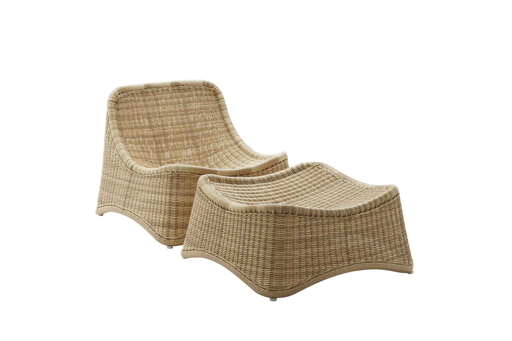 Nanna Ditzel Chill Lounge Chair & Stool -  Exterior