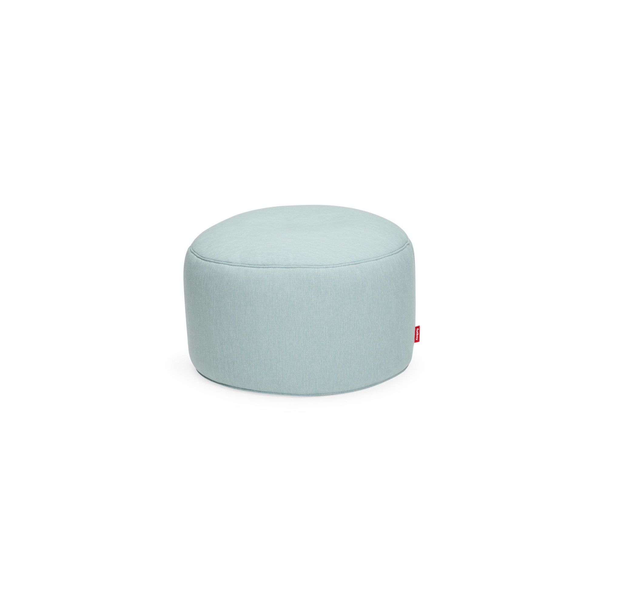 Point Large Outdoor Pouf - Seafoam