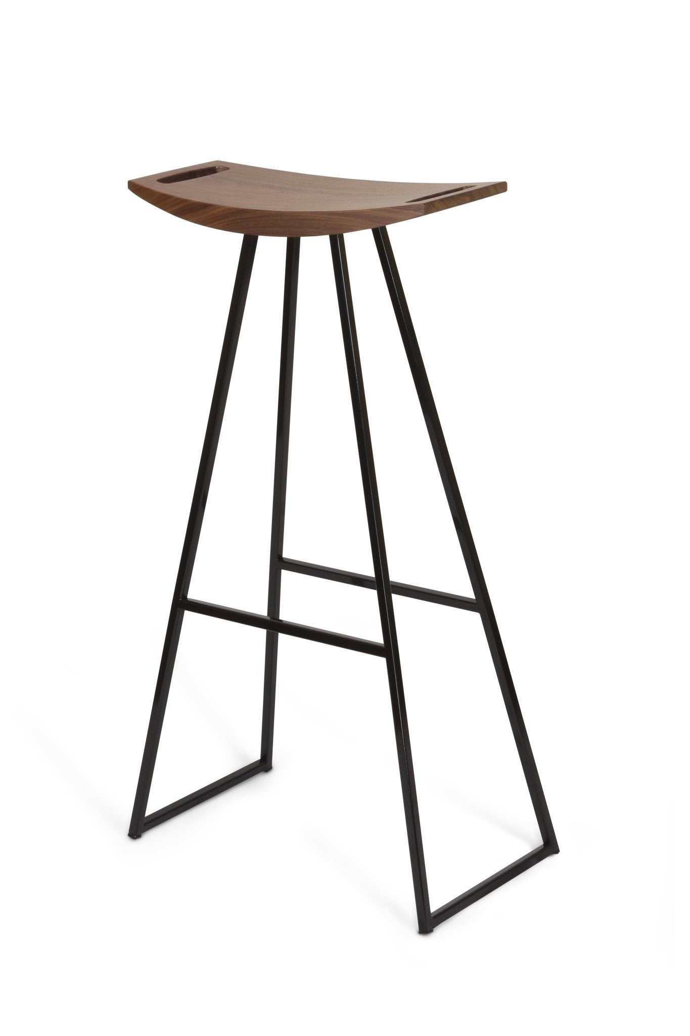 Roberts Bar Stool - Walnut / Black