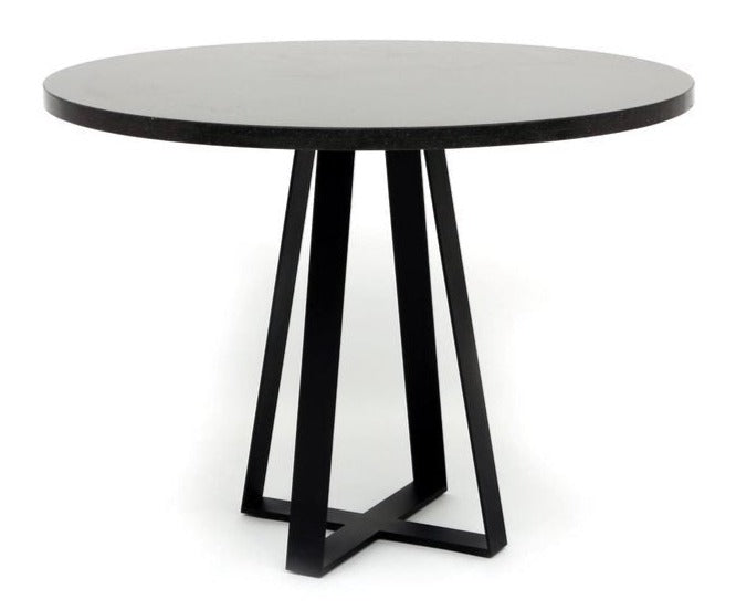 Sea Smoke Bar Table - Belgium Black / 36" dia