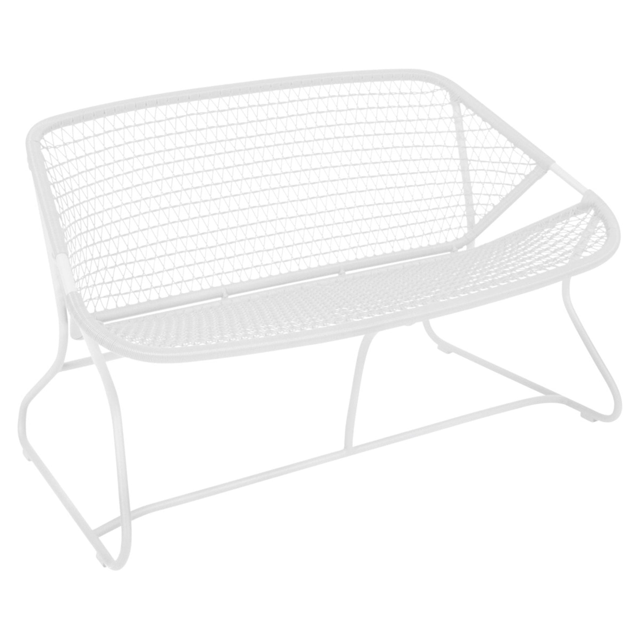 Sixties Bench - Cotton White